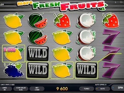 Слот More Fresh Fruits производителя Endorphina